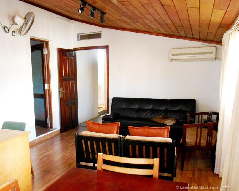 Living Room with additional Sofa bed